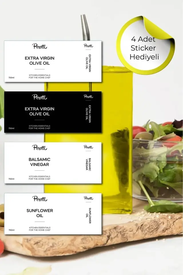 Molivet Silver Kapak 500 ml Cam Yağdanlık-Sirkelik