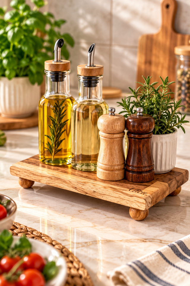 Misket Ayaklı Sunumluk